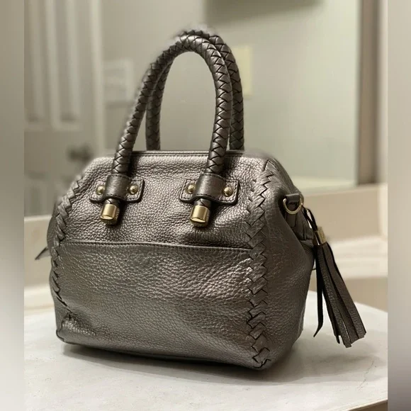 Jack Roger MARA Satchel leather handbag in excellent condition clean interior - Picture 3 of 11